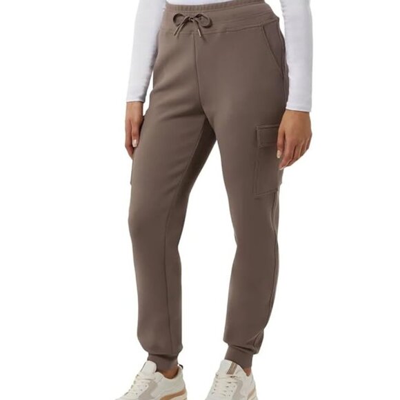 NWT 32 Degrees Heat Women's Cargo Tech Jogger Tan Size S-XL $60 11HL433 - Picture 2 of 4